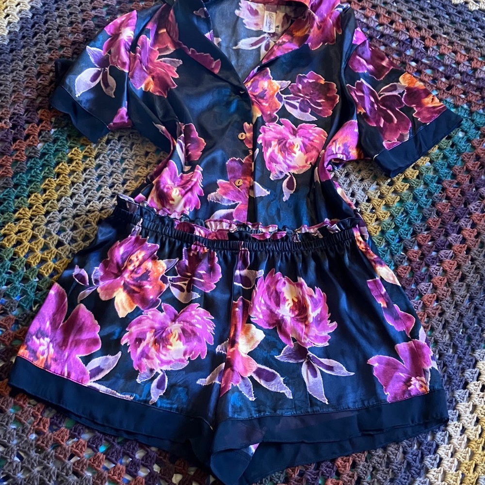Floral Pajama Set